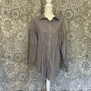 Kirkland Men’s Plaid Long Sleeve Dress Shirt